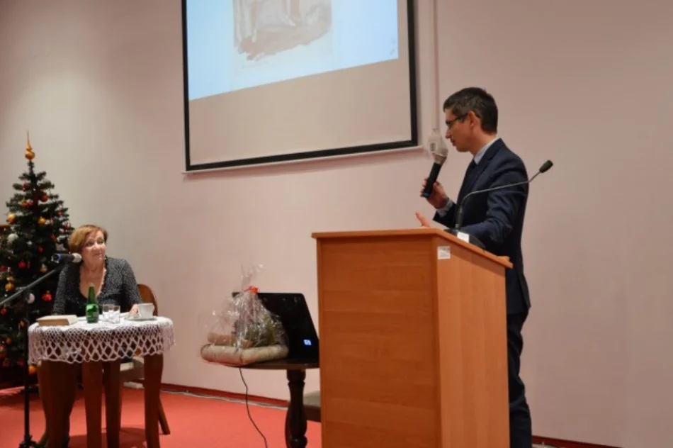 Wspomnienie o Marszałku na spotkaniu z Ewą Dałkowską - zdjęcie 3