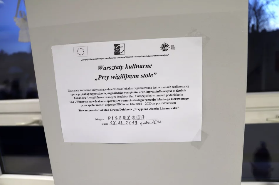 Wigilijne podsumowanie kulinarnych warsztatów KGW z gminy Limanowa - zdjęcie 9