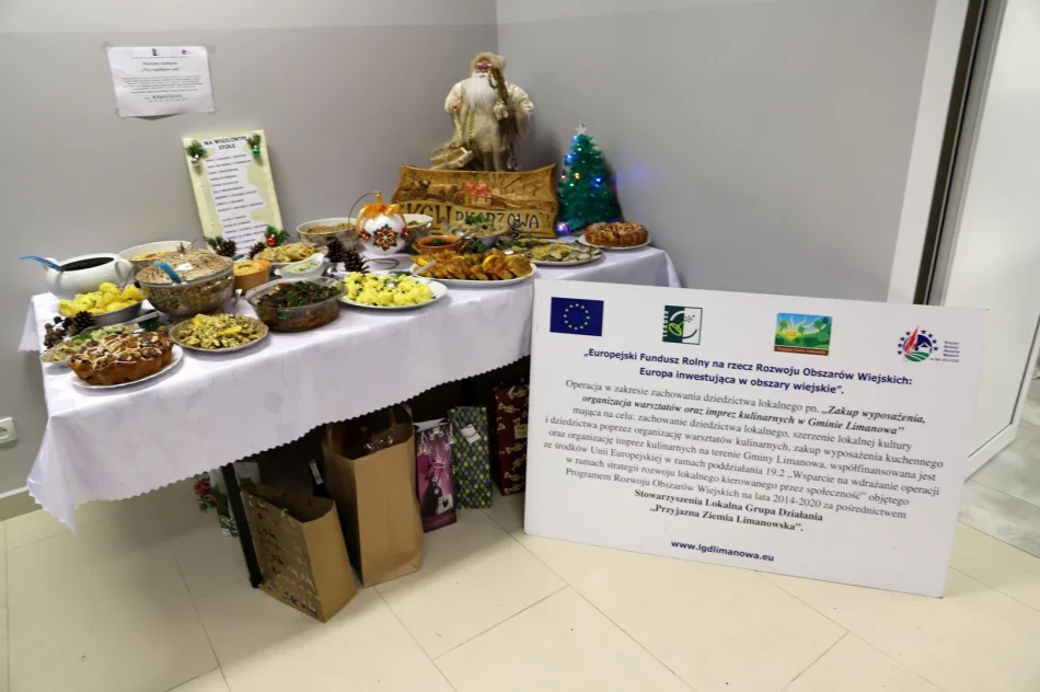 Wigilijne podsumowanie kulinarnych warsztatów KGW z gminy Limanowa - zdjęcie 17
