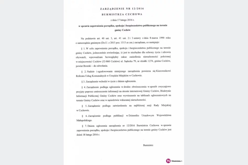 Burmistrz ogłosił bezwzględny zakaz. Powodem możliwa agresja - zdjęcie 2