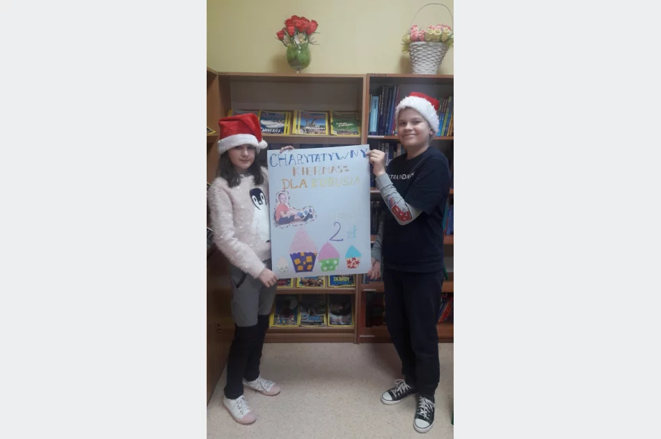 SP Nr 1 w Starej Wsi „RAZEM NA ŚWIĘTA” z Kubusiem Dąbrowskim - zdjęcie 4