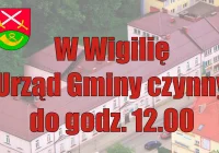Godziny pracy Urzędu Gminy Limanowa w dniu 24 grudnia (Wigilia) 2019 r. - zdjęcie główne