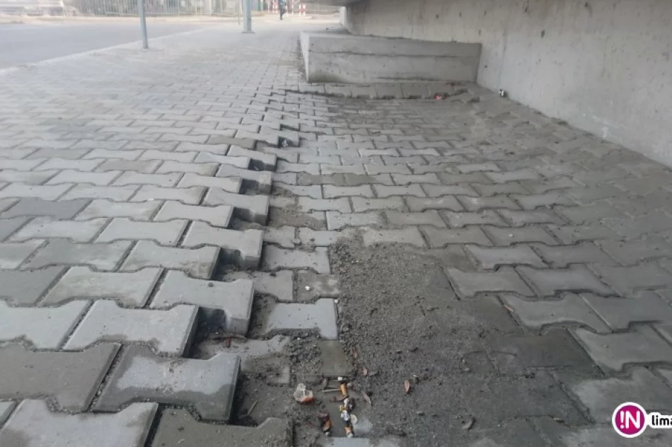 Fuszerka na 'dołku':  zapadający się chodnik - zdjęcie 3