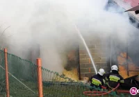 Spłonęła stolarnia - 250 tys. zł strat - zdjęcie główne