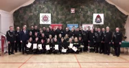 Uroczystość ślubowania oraz wręczenia zaświadczeń strażakom po ukończonym kursie podstawowym - zdjęcie 3