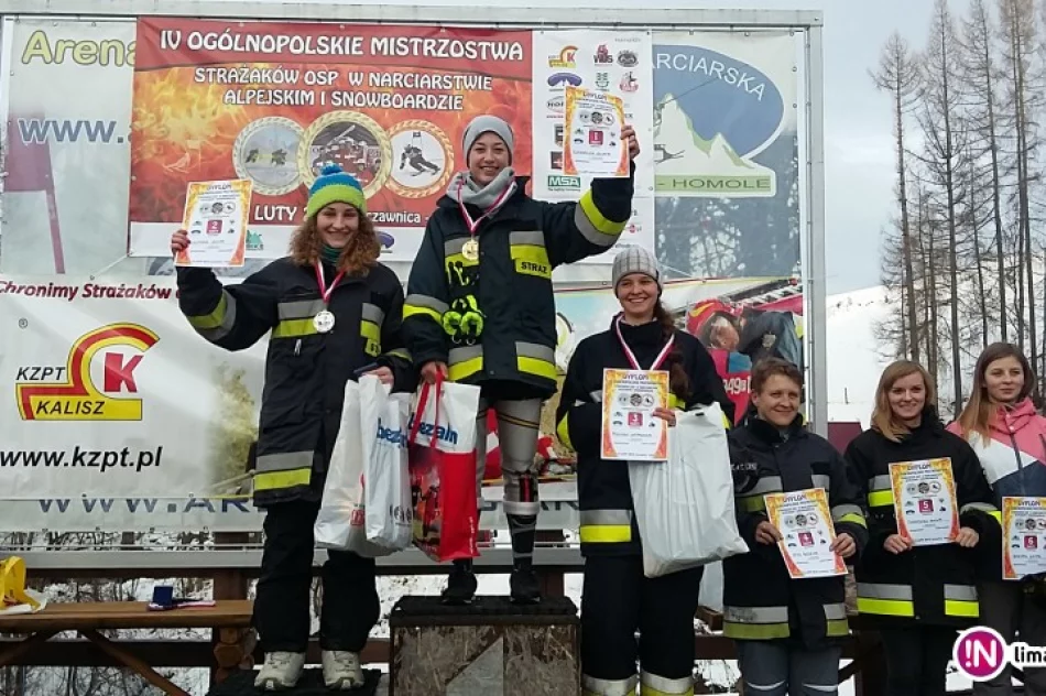 Strażacy rywalizowali na stoku - zdjęcie 4