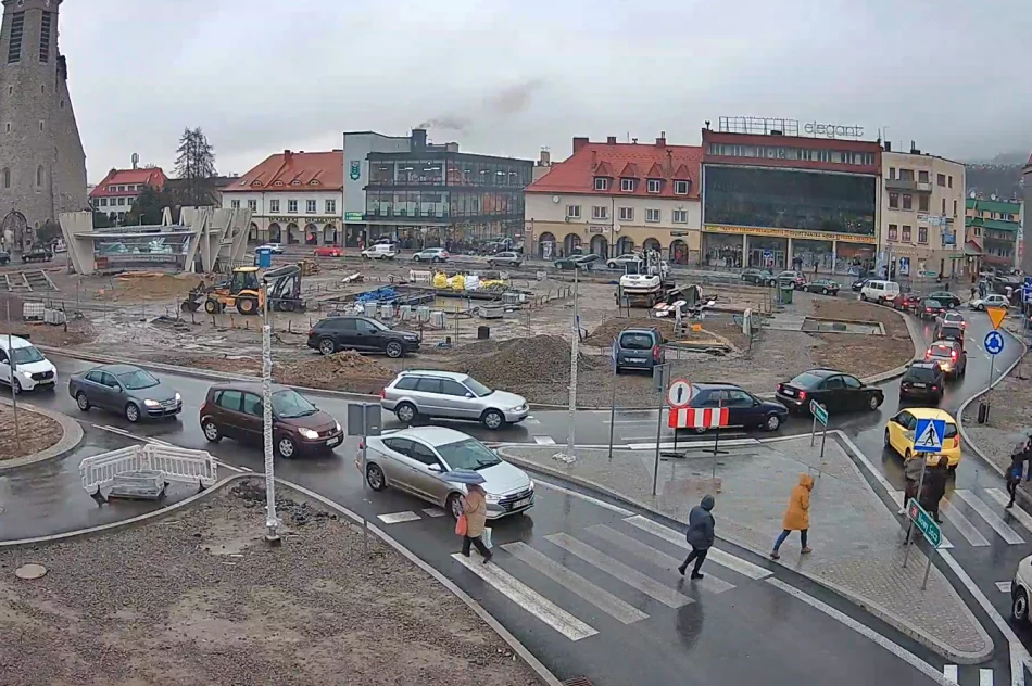 Przedświąteczny ruch na ulicach miasta = korek - zdjęcie 5