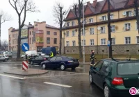 Zderzenie dwóch aut na DK 28 - zdjęcie główne