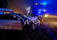 W święta kilka kolizji na drogach powiatu - zdjęcie główne