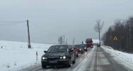 Utrudnienia na DK 28 - trudne warunki drogowe - zdjęcie 2