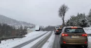 Utrudnienia na DK 28 - trudne warunki drogowe - zdjęcie 4