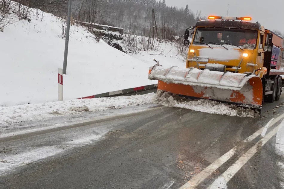Utrudnienia na DK 28 - trudne warunki drogowe - zdjęcie 7