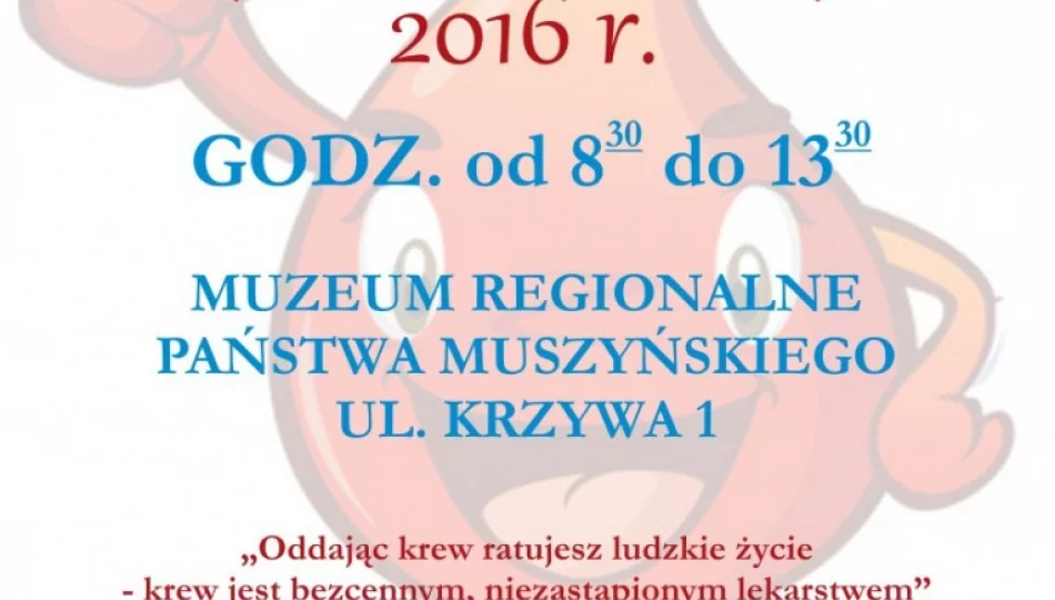 Pustki w bankach krwi – akcja krwiodawstwa w Muszynie - zdjęcie 1