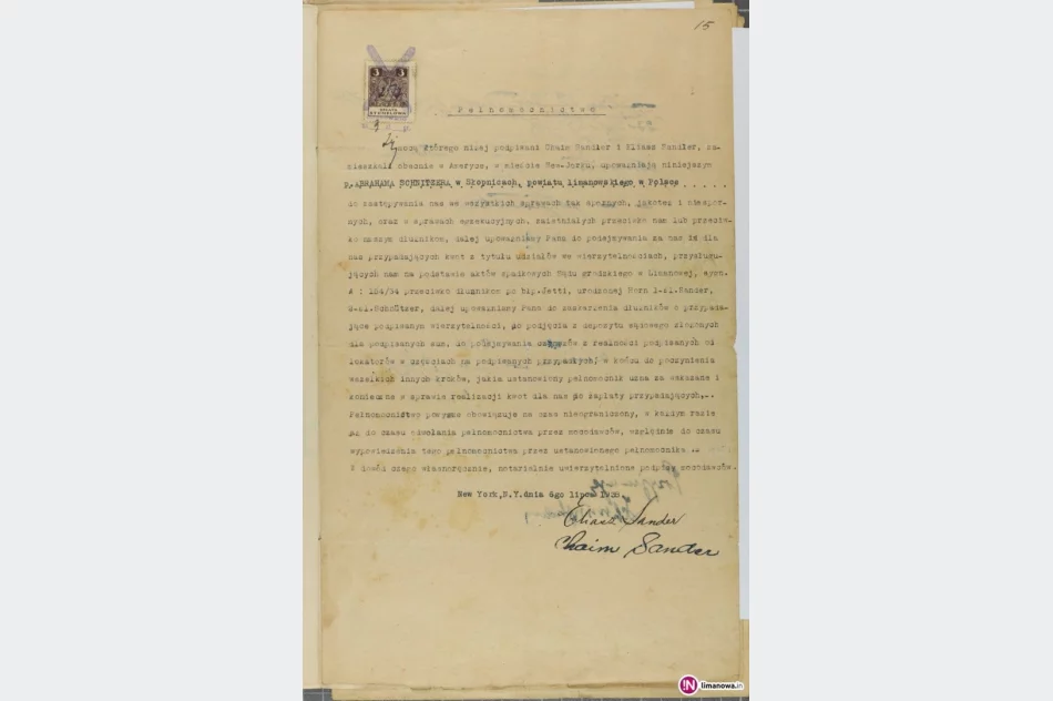 Dokumenty rodziny amerykańskiego senatora w Archiwum Narodowym - zdjęcie 2