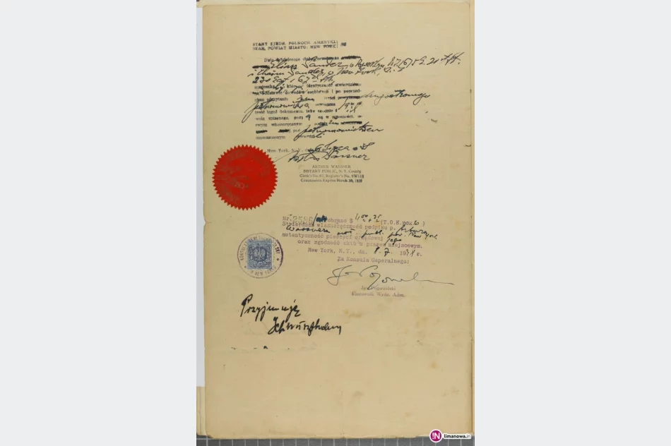 Dokumenty rodziny amerykańskiego senatora w Archiwum Narodowym - zdjęcie 3