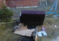 Rytro: pożar garażu - zdjęcie główne