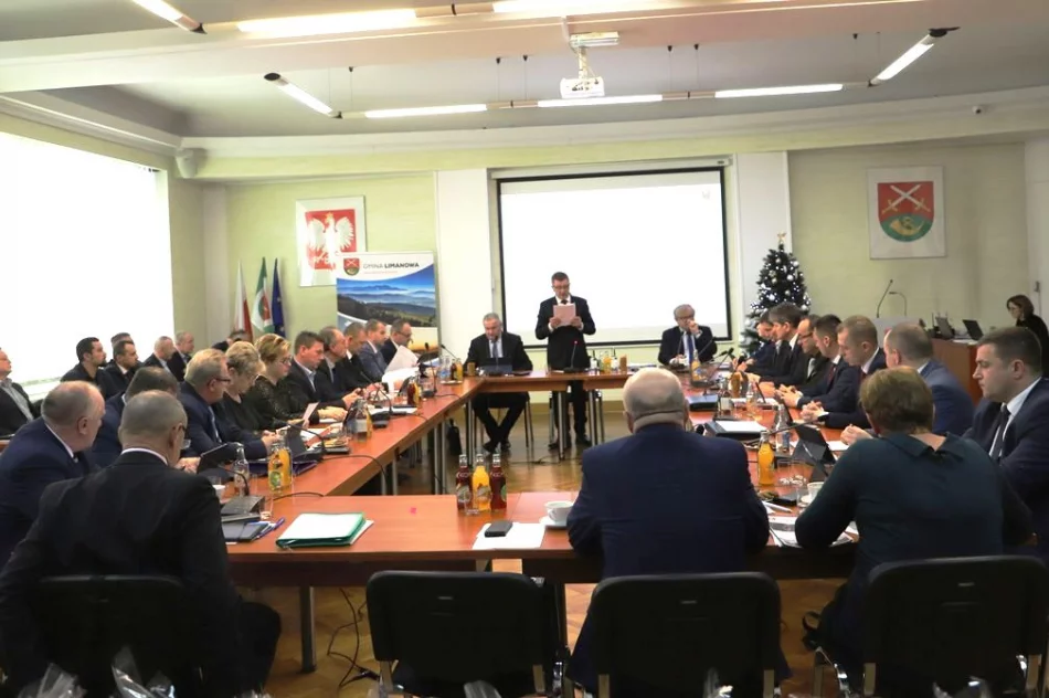 Informacja o XI sesji Rady Gminy Limanowa - zdjęcie 3