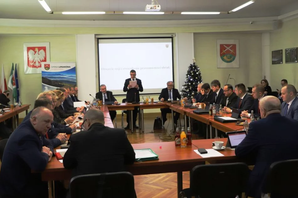 Informacja o XI sesji Rady Gminy Limanowa - zdjęcie 4