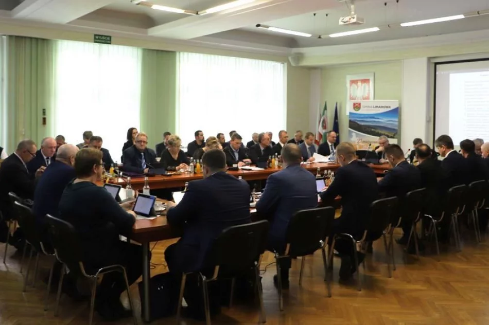 Informacja o XI sesji Rady Gminy Limanowa - zdjęcie 10