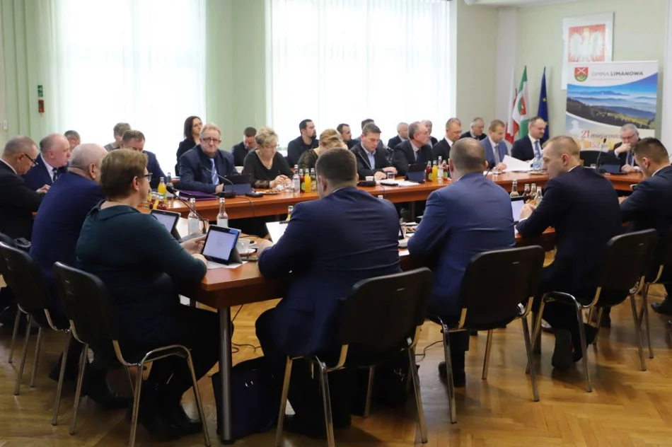 Informacja o XI sesji Rady Gminy Limanowa - zdjęcie 11