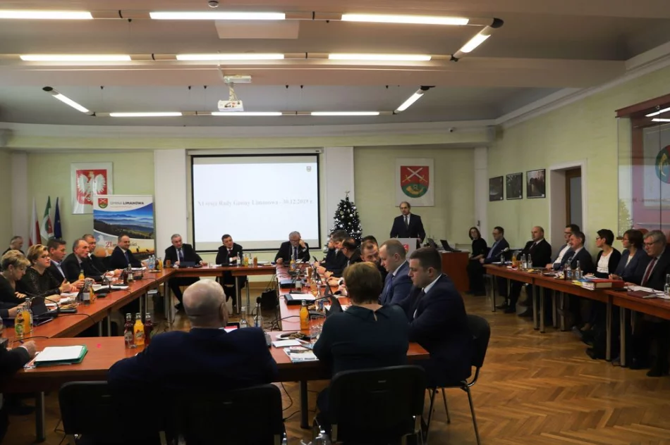 Informacja o XI sesji Rady Gminy Limanowa - zdjęcie 18
