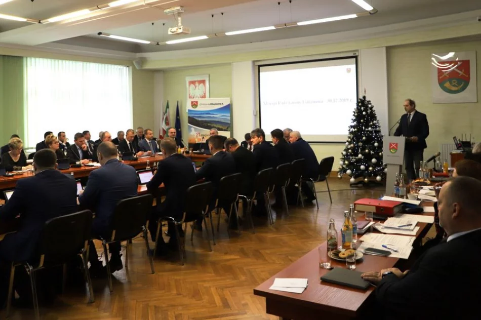 Informacja o XI sesji Rady Gminy Limanowa - zdjęcie 19