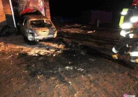 W Nowej Wsi palił się samochód - zdjęcie główne