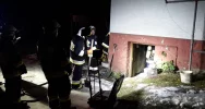 Pożar w kotłowni drewnianego domu  - zdjęcie 2
