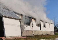 W stolarni wybuchł pożar - zdjęcie główne