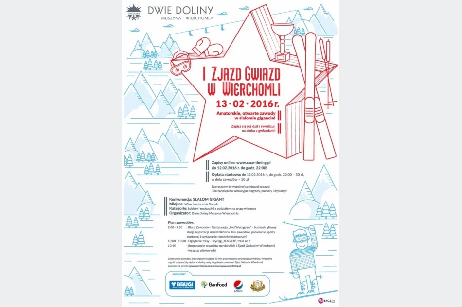 Dwie Doliny zapraszają na I Zjazd Gwiazd w Wierchomli - zdjęcie 2