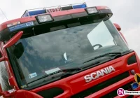 Zadymienie i pożar w domu, obawiali się że wewnątrz jest właściciel - zdjęcie główne