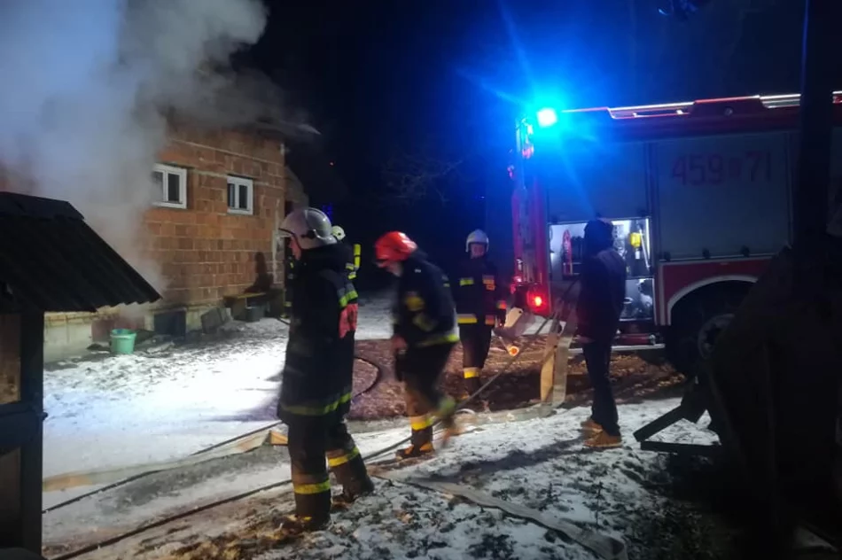 Pożar w kotłowni gasiło 25 strażaków - zdjęcie 2