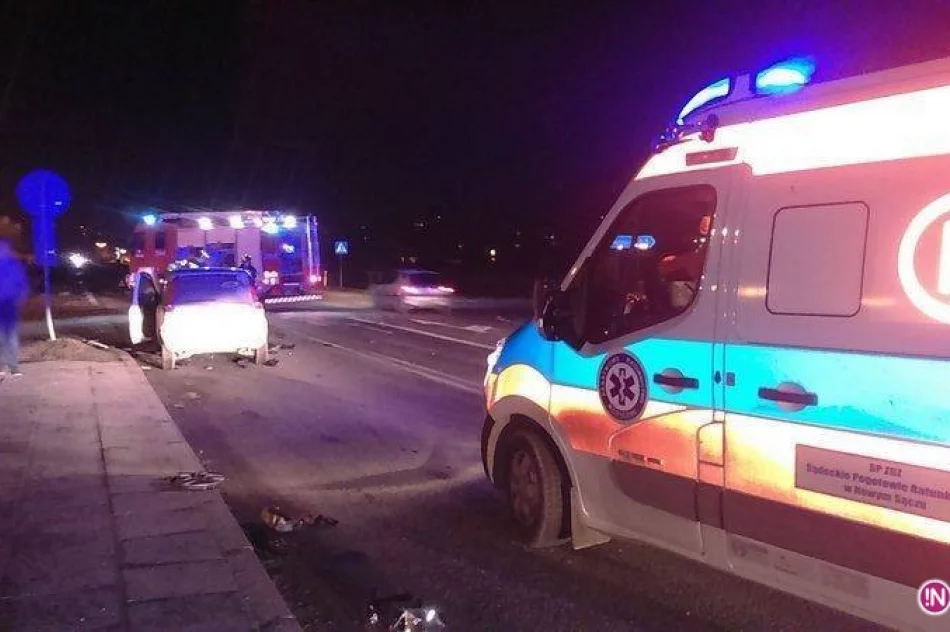 W Wielogłowach stłuczka dwóch osobówek - zdjęcie 3