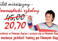 Autobusem za darmo. Od dziś rusza „Nowosądecki szkolny” - zdjęcie główne