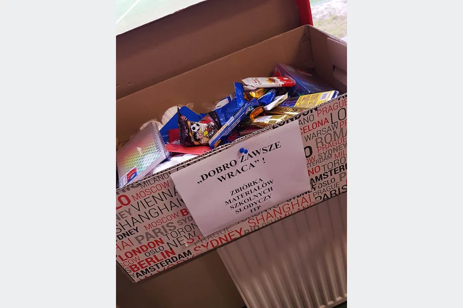 Dobro zawsze wraca… „Razem na święta” - akcja w Szkole Podstawowej nr 2 w Siekierczynie - zdjęcie 3