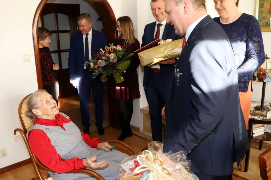 1OO - tne urodziny Genowefy Wilczek z Pasierbca - zdjęcie 5