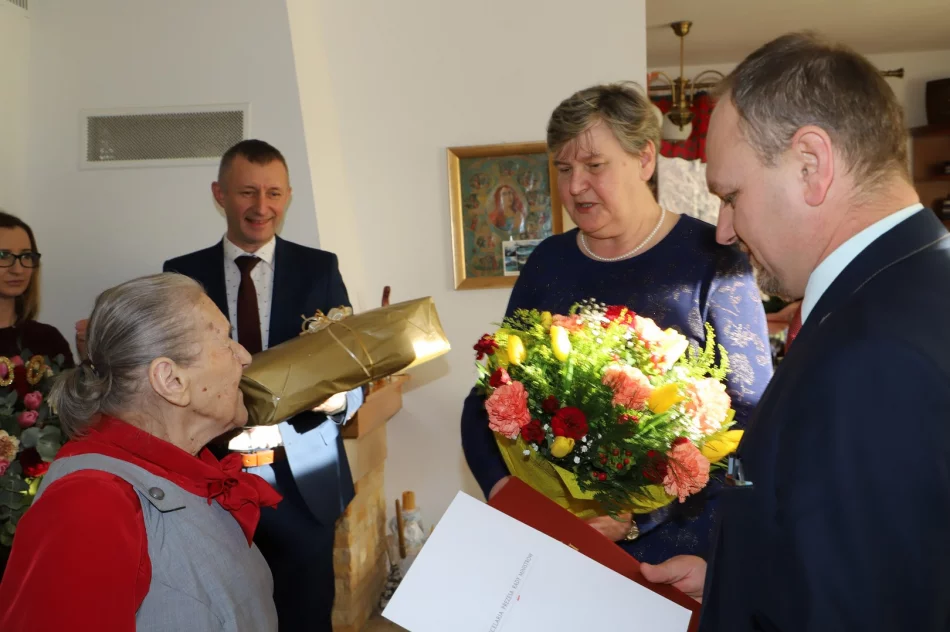 1OO - tne urodziny Genowefy Wilczek z Pasierbca - zdjęcie 11