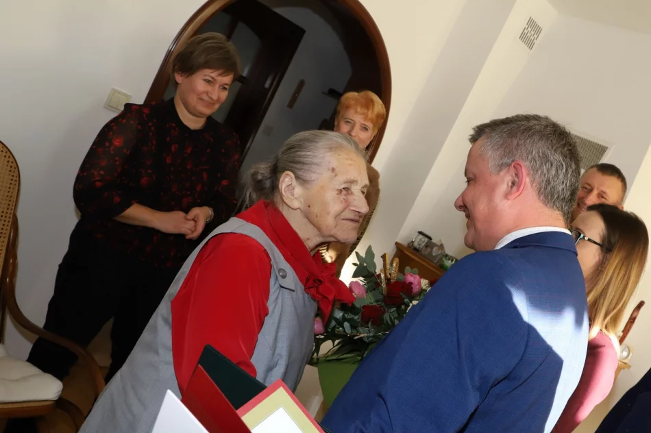 1OO - tne urodziny Genowefy Wilczek z Pasierbca - zdjęcie 18