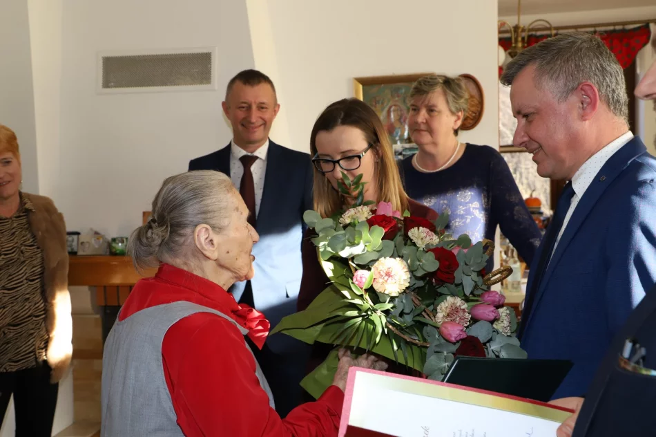 1OO - tne urodziny Genowefy Wilczek z Pasierbca - zdjęcie 20