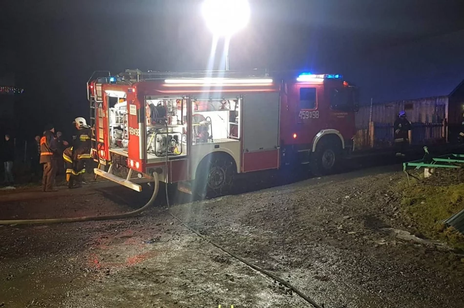 Doszło do pożaru zabudowań gospodarczych - zdjęcie 2