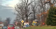 Groźnie wyglądające dachowanie. Kierowca pijany i bez uprawnień - zdjęcie 2