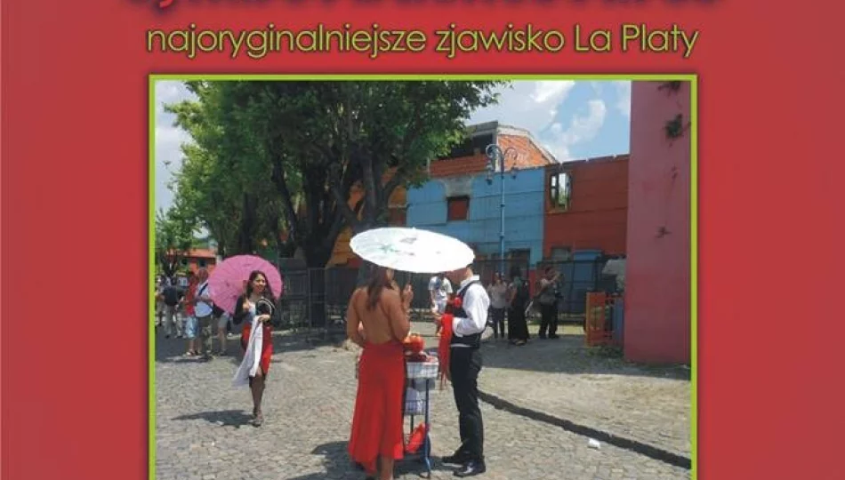 Tango Argentyńskie – symbol Buenos Argentyńskie - slajdowisko w Miasteczku Galicyjskim - zdjęcie 1