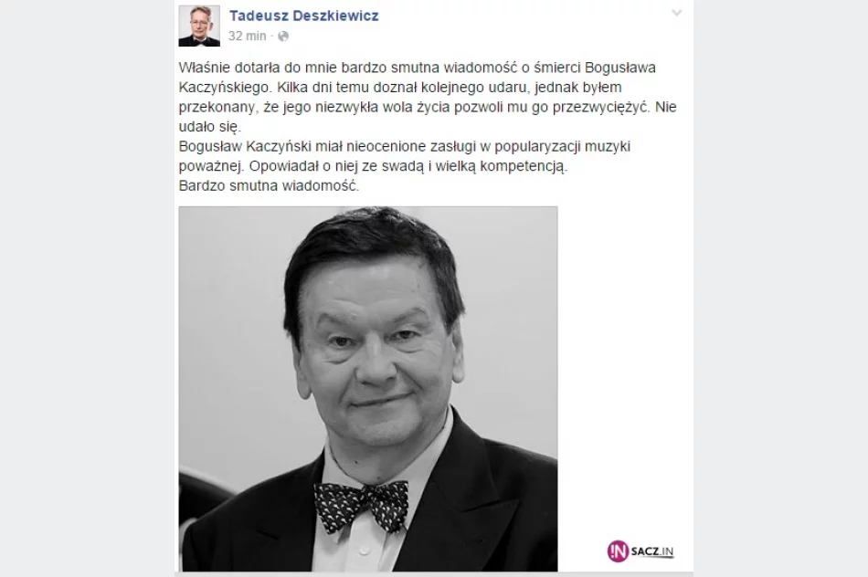 Bogusław Kaczyński nie żyje - zdjęcie 2