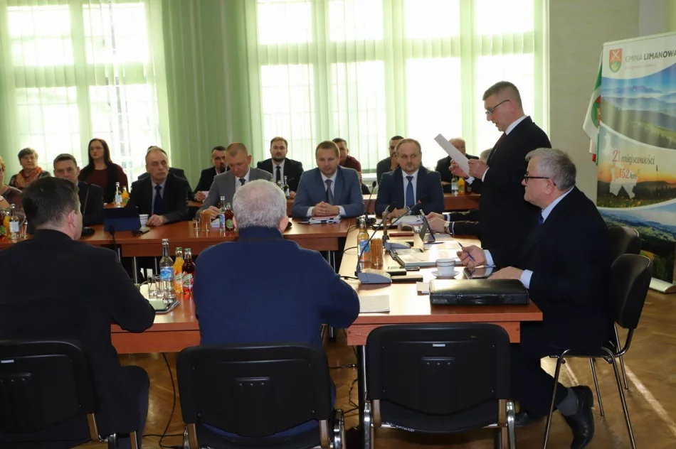 Informacja o XII sesji Rady Gminy Limanowa - zdjęcie 5
