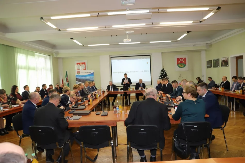 Informacja o XII sesji Rady Gminy Limanowa - zdjęcie 8