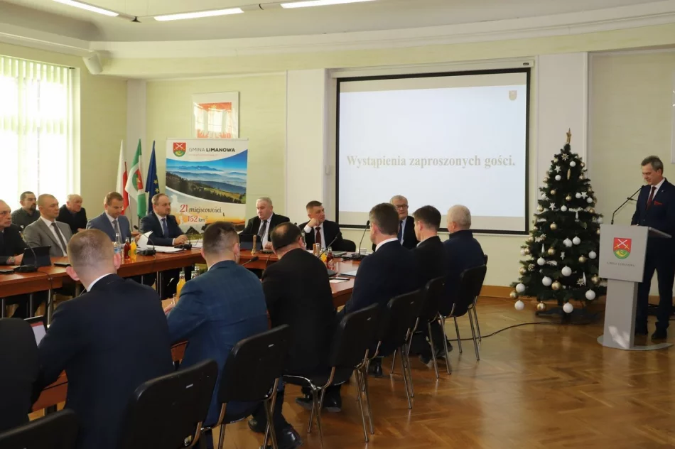 Informacja o XII sesji Rady Gminy Limanowa - zdjęcie 10