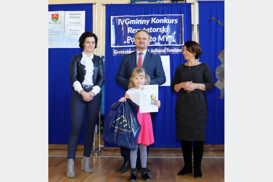 IV Gminny Konkurs Recytatorski  Poezja to MY. Groteskowy świat Juliana Tuwima - zdjęcie 2