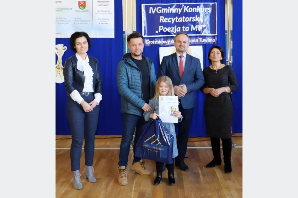 IV Gminny Konkurs Recytatorski  Poezja to MY. Groteskowy świat Juliana Tuwima - zdjęcie 5