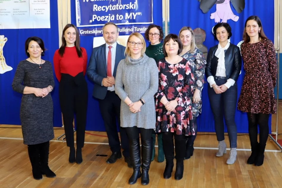 IV Gminny Konkurs Recytatorski  Poezja to MY. Groteskowy świat Juliana Tuwima - zdjęcie 8