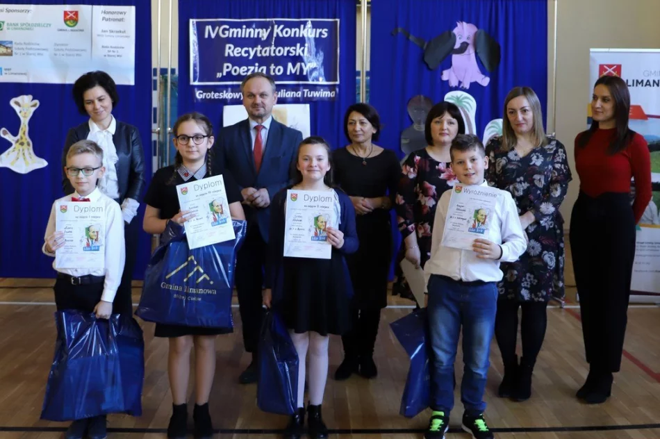 IV Gminny Konkurs Recytatorski  Poezja to MY. Groteskowy świat Juliana Tuwima - zdjęcie 11